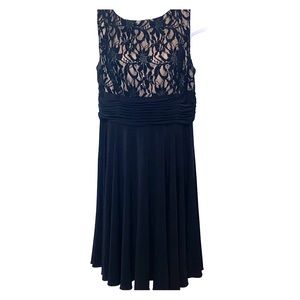 Jessica Howard Black Lace Dress